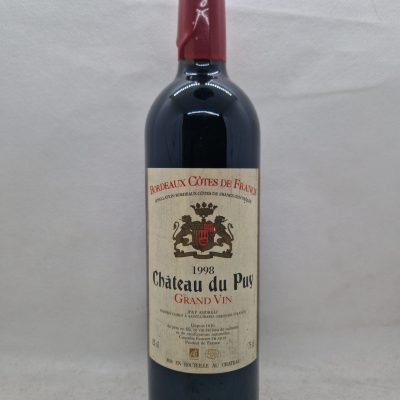 Château Le Puy, Bordeaux Côtes de Francs (Bouteille 2)