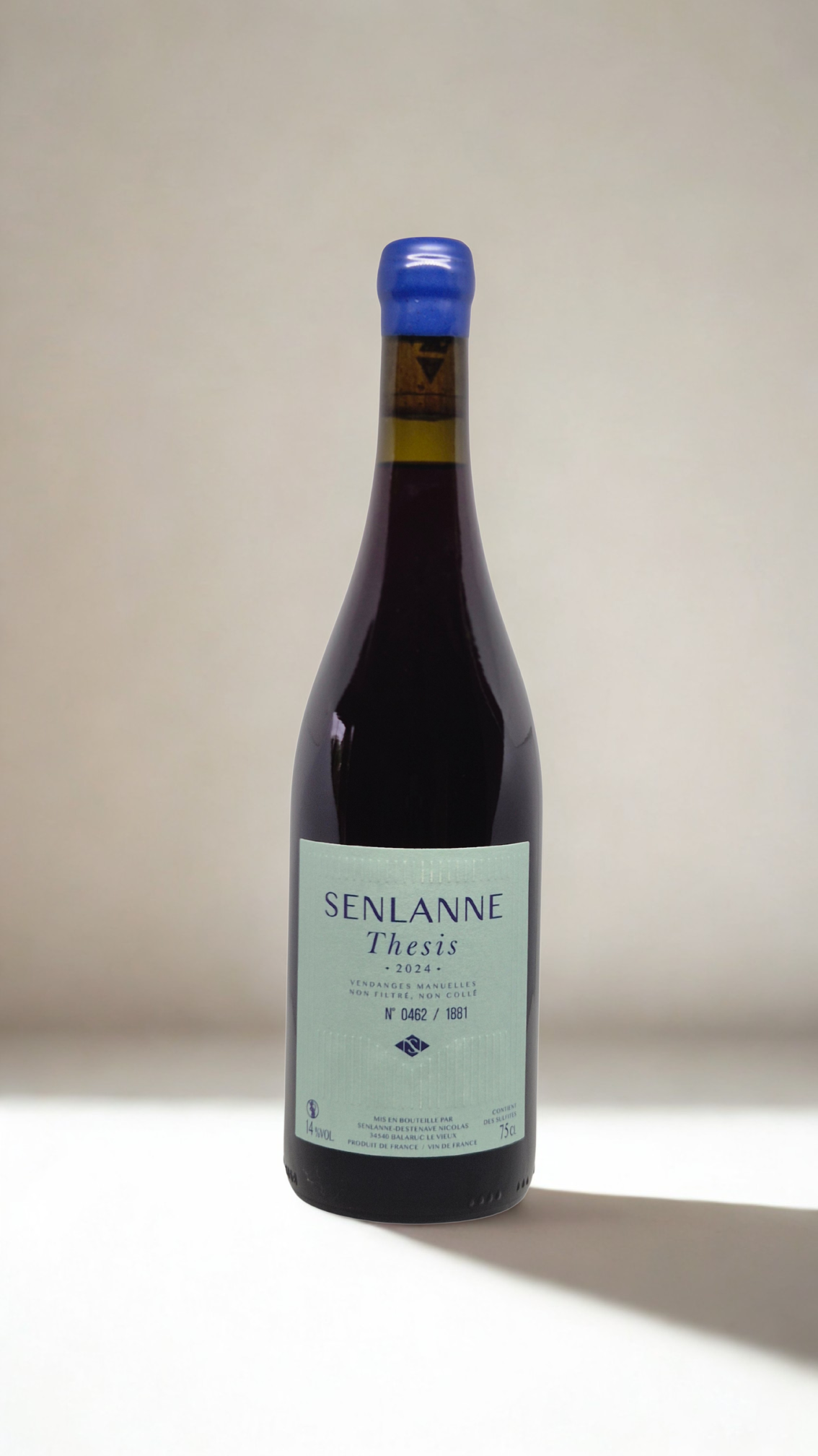 Domaine Nicolas Senlanne – Thesis – Vin de France