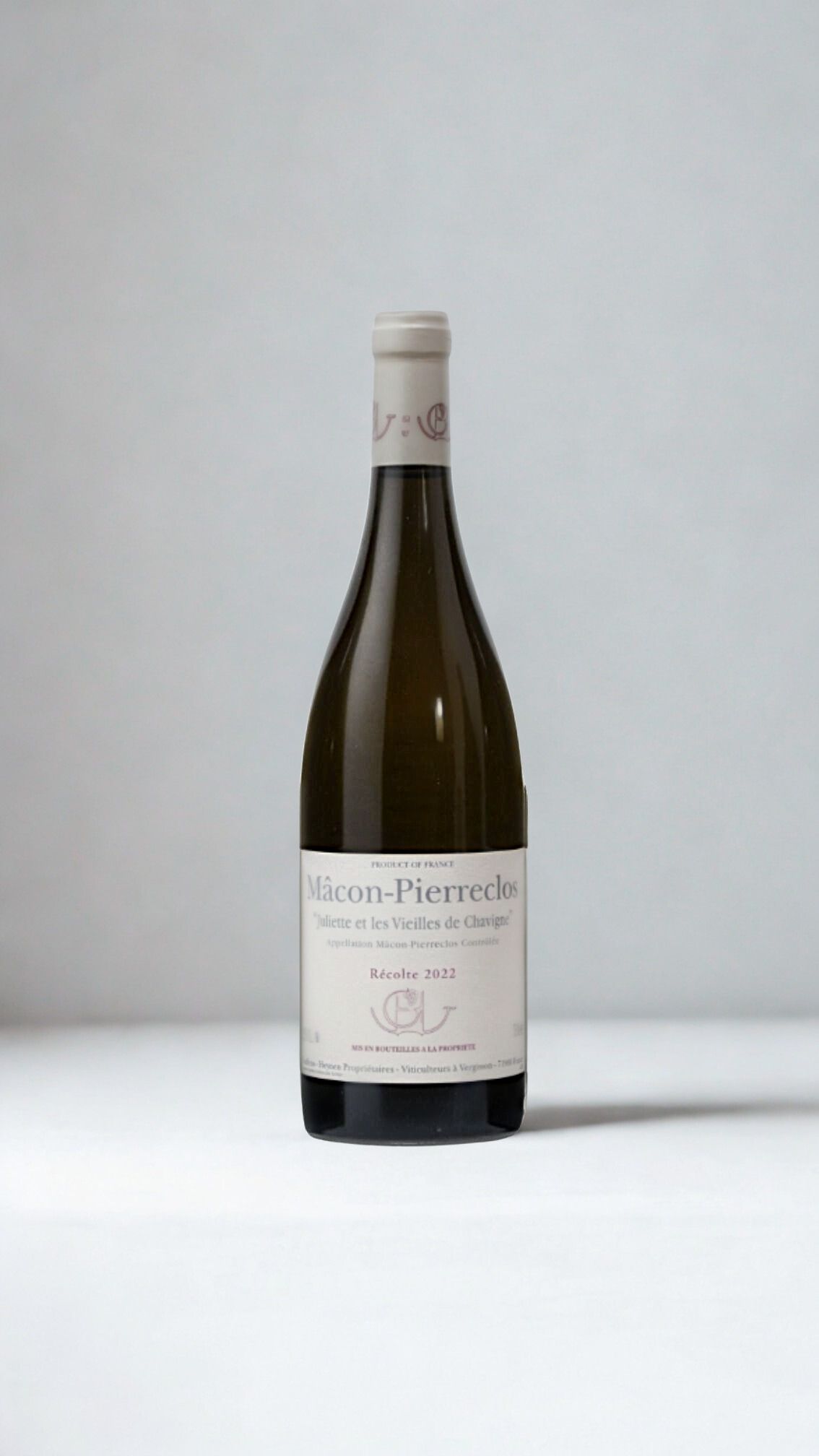 Domaine Guffens-Heynen, Macon-Pierreclos Juliette et les Vieilles de Chavigne
