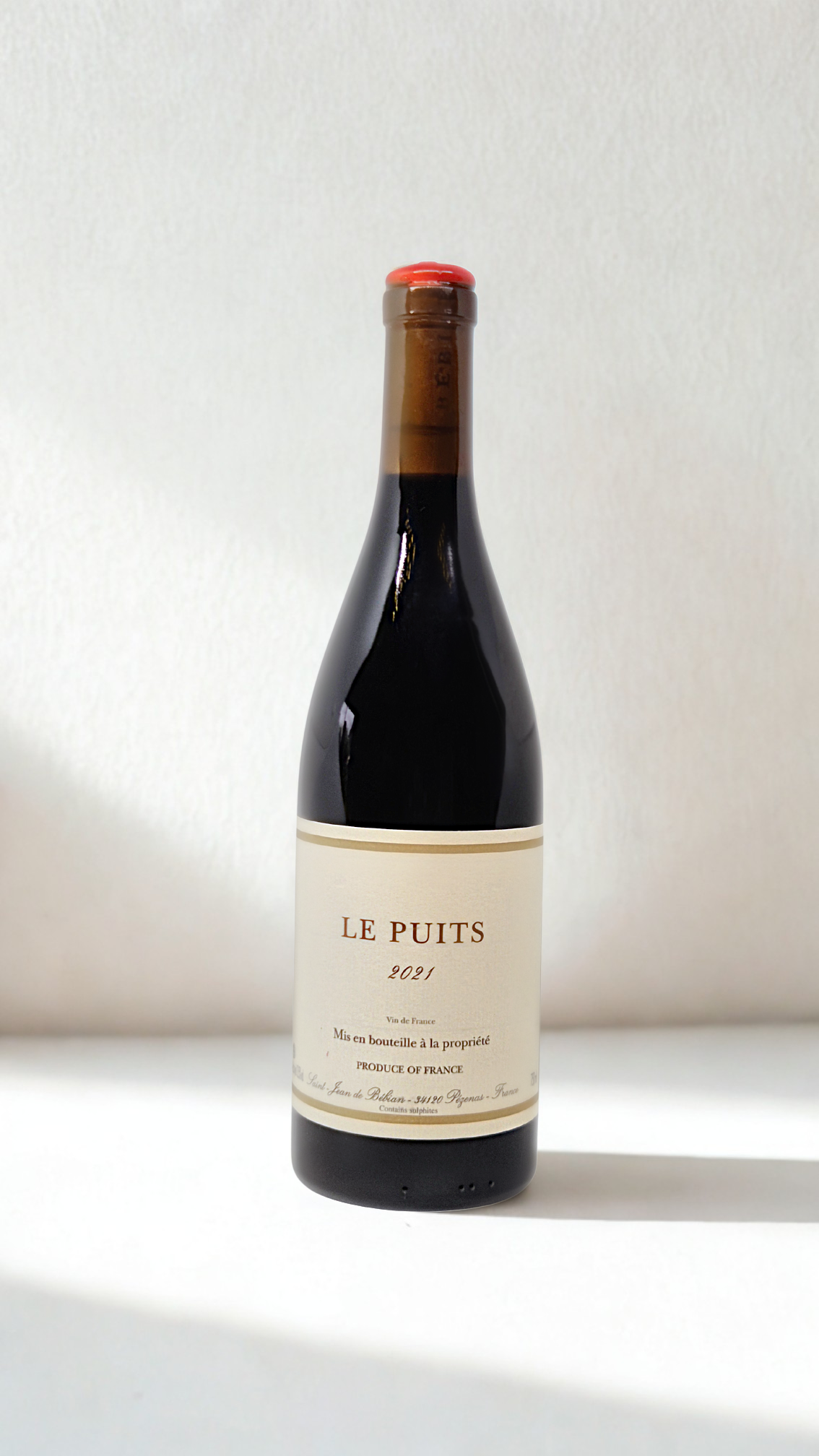 Prieuré Saint Jean de Bébian – Le Puits – Vin de France