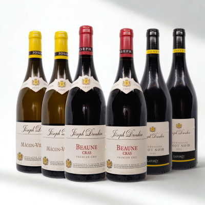Sélection Joseph Drouhin – Mâcon x2 – Pinot Noir x2 – x2 Beaune les Cras